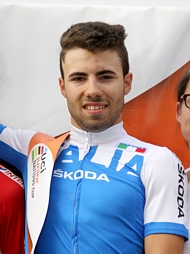 BEGNONI Gianmarco (ITA) - Vítěz 1. etapy 43. ZMJ. 