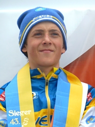 ERIKSSON Lucas (SWE) - Vítěz 3. etapy 43. ZMJ. 